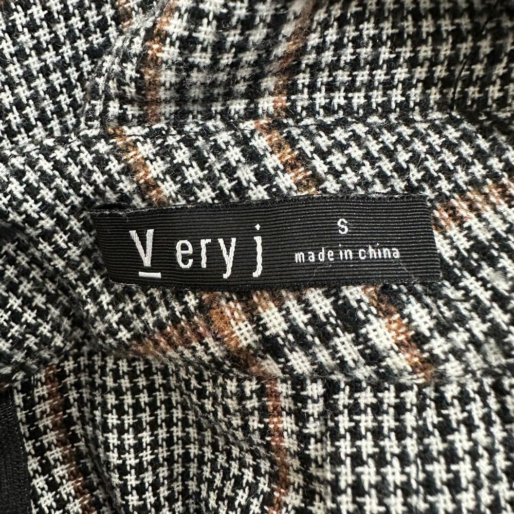 Very J Gray Plaid Jumpsuit - Picture 2 of 11